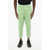 DSQUARED2 Cotton Joggers With Side Logoed Band Green