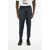 DSQUARED2 Nylon Pants With Side Logoed Band Blue