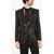DSQUARED2 Wool Blend 1 Button Blazer With Center Vent Black