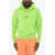 DSQUARED2 Icon Fleeced-Cotton Hoodie Green