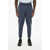 DSQUARED2 Solid Color Cotton Joggers Blue
