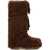 Moon Boot Icon Curly Extra snow Boots DARK BROWN