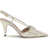 Valentino Garavani Bowow slingback leather Pump IVORY