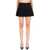 MARINE SERRE Wool Miniskirt BLACK