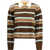 GUEST IN RESIDENCE Rugby cropped striped Jumper CHESTNUT COMBO
