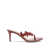 Gianvito Rossi "Ocean Thong 70 mm" Mules Red