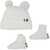 Hugo Boss Hat Set With Slippers WHITE