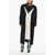 EUDON CHOI Cashmere Blend Coat With Double-Layered Lapel Black