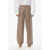 NICCOLÒ PASQUALETTI Virgin Wool Straight Fit Pants With Hidden Closure Beige