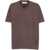 OUR LEGACY Boxy T-shirt in Legacy Jersey WORN BROWN