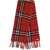 Burberry Scarf from a warm alpaca-wool blend bouclé POST RED
