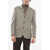 CORNELIANI Virgin Wool Blazer With Flap Pockets Beige