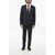 CORNELIANI District Check Washable Virgin Wool Suit Blue