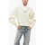 SA SU PHI Turtleneck Cashmere Blend Pullover White