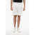 DSQUARED2 Stretch Cotton Cargo Shorts With Elastic Waistband White
