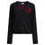 Ganni Wool blend cardigan Black