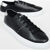 Just Cavalli Leather Low Sneakers Black