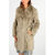 Maison Margiela Mm1 Alpaca Real Fur Coat Beige