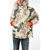 Woolrich Camouflage Down Padded Jacket Multicolor