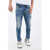 Diesel 16Cm Stone Washed Thommer-T Jogg Jeans Blue