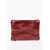 Maison Margiela Mm0 Python Leather Pochette Red