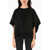 Givenchy Short Sleeve Box Fit Sweatshirt Black