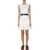 Alexander McQueen Knitted Mini Dress WHITE
