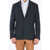 CORNELIANI Id Silk And Virgin Wool Single-Breasted Blazer Blue