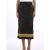 Calvin Klein 205W39NYC Skirt With Reflective Band BLACK