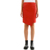 ARMA Leather Miniskirt RED