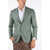 CORNELIANI Id Hopsack Silk Identity 2-Button Blazer Green