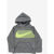 Nike Hooded Printed Sweatshirt Gray