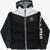 Converse Puffer With Jersey Sleeves Black