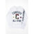 Converse Kids All Star Embroidered Crew-Neck Sweatshirt White