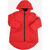 Diesel Logo-Print Hooded Puffer Jron Jacket Red