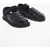 Neil Barrett Leather Sampei Touch Strap Sandals Black