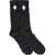 Marcelo Burlon Cross Sideway Socks BLACK