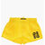 DSQUARED2 Logo Print Board Shorts Beachwear Yellow