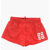 DSQUARED2 Logo Print Board Shorts Beachwear Red