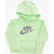 Nike Hoodie Sweatshirt With Logo Zebra Print Green