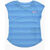 Nike Kids Striped T-Shirt Blue