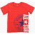 Converse All Star Logo-Print Jersey T-Shirt Red
