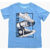 Converse All Star Logo-Print T-Shirt Blue