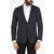 CORNELIANI Cc Collection District Check Side Vents 2-Button Half-Lined Gray