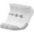 Under Armour HeatGear No Show Socks 3-Pack White