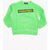 Dsquared2 Kids Cotton Crewneck Sweatshirt Green