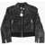 Diesel Leather Vintage Effect Jlyssad Jacket Black