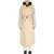 Maison Margiela Two-Material Trench BEIGE