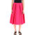 Marni Cotton Midi Skirt GOMA0352A0UTCZ56 RASPBERRY