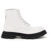 Alexander McQueen Wander Leather Boots NEW IVORY 211